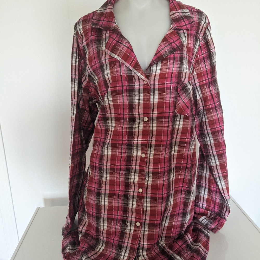 NWOT, La Senza Sleepwear Size L, Night Blouse